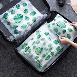 Hoomall 5 sztuk/zestaw wodoodporna podróżna torba na buty bagażu organizator kobiety makijaż organizator pokrowiec ubrania torba