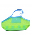 Składana przenośna torba plażowa dla dzieci torba do przechowywania siatki zabawki plażowe kosze do przechowywania torba