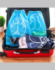 2 rozmiary wodoodporny worek na buty etui do przechowywania torba podróżna przenośna torba sznurek torba organizator pokrywa włó