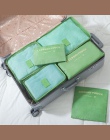 Kostki do pakowania 6 sztuk/zestaw torba podróżna do przechowywania bagażu złe organizator walizka strona główna szafa szafa sza