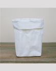 8*15 CM zmywalny papier pakowy torba do domu biurko roślin kwiaty Pot Holder torby wielofunkcyjne domu ponownego użycia papier p