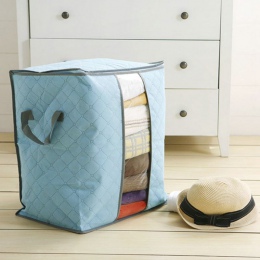 Hoomall składana torba na pranie torby do przechowywania włókniny torba na kołdrę odzież zabawki pudełko wykończeniowe koc organ
