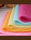 3 sztuk nylonowa siatka wanna prysznic mycie ciała do czyszczenia złuszczający Puff szorowania ręcznik losowy kolor MYDING