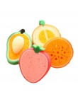 4 sztuk słodkie owoce w kształcie gąbka do kąpieli dla ciała czyszczenie piękne ciała dziecka gąbki płuczki prysznic gąbka dla d