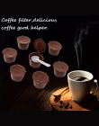 2 sztuk kapsułka do kawy z 1 PC łyżka z tworzywa sztucznego kapsułki kawy do ponownego napełniania 200 razy wielokrotnego użytku