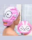 AsyPets Cute Cartoon zwierząt wodoodporny prysznic Cap wielokrotnego użytku koronki elastyczna opaska kąpieli włosów czapki kape