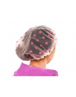 1 sztuk prysznic czepek kąpielowy kobiety kapelusz saun elastyczna czapka z daszkiem do włosów dla dzieci pani łazienka wodoodpo