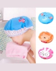 Kid Cartoon Cute Animal Print prysznic czepek kąpielowy Salon wodoodporny do włosów kapelusz łazienka produkty