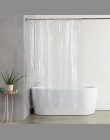 SDARISB z tworzywa sztucznego PEVA 3d wodoodporny prysznic kurtyny przezroczysta biała przezroczysta łazienka kurtyna luksusowa 