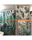 Proszę kliknąć na zielony tropikalne rośliny zasłona prysznicowa łazienka wodoodporna poliestrowa zasłona prysznicowa pozostawia
