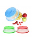 Składany kuchenka mikrofalowa silikonowe owoce warzywa durszlak sitko koszyk na pranie składane kuchenka mikrofalowa pokrywy pły