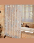 EHOMEBUY nowoczesne zasłona prysznicowa rozgwiazda partycji świeże nadmorski styl wodoodporna pleśni PEVA zasłona do łazienki z 