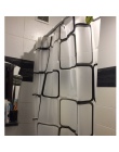 Fyjafon PEVA łazienka zasłona prysznicowa wodoodporny zasłona wanny wzór w kratę
