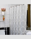 Tkanina PEVA prysznic zasłona z hakami wodoodporna z tworzywa sztucznego ekrany do kąpieli geometryczne kwiaty drukowanie ekolog