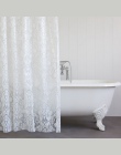 UFRIDAY adamaszku kwiatowy zasłona prysznicowa PEVA łazienka zasłony grube poliester motyl zasłona wanny wodoodporna Mouldproof 