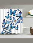 Chiński zasłona prysznicowa poliester wzór motyla zasłona prysznicowa z nadrukiem s łazienka kolorowe, wielokolorowe, rozmiar za