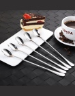 WALFOS długo obsługiwane łyżka kawy ze stali nierdzewnej lodowy deser łyżeczka do herbaty na piknik akcesoria kuchenne