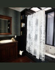 240*200 cm zebrać tkanina poliestrowa i PEVA prysznic zasłony wodoodporna odporna na pleśń zasłona wanny elegancki łazienka akce