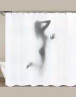 2019 wanna prysznic zasłony do łazienki zasłona kobieta tkaniny zasłony prysznicowe z hakiem Sexy dziewczyna portret wystrój dom