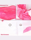 Kolorowe Cartoon jednorożec flamingi wodoodporny prysznic zasłony poliester tkaniny wysokiej jakości odporne na pleśń łazienka z