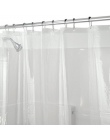 200x200 cm przejrzyste łazienka zasłony prysznicowe odporny na pleśń antybakteryjne PEVA 3G wkładka prysznic okna samochodu kurt