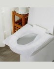 10 sztuk/paczka jednorazowa nakładka na toaletę mata papier toaletowy Pad dla podróży Camping akcesoria łazienkowe arkusze kiesz