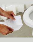 10 sztuk/paczka jednorazowa nakładka na toaletę mata papier toaletowy Pad dla podróży Camping akcesoria łazienkowe arkusze kiesz