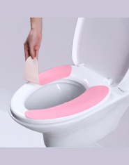 Miękkie wygodne nakładki na sedes toaletę deskę toaletową do łazienki ochronna mata z tkaniny