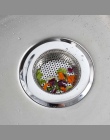 Okrągły kanalizacji spustowy włosów Colanders łazienka Sink sitko gadżety kuchenne odpływ podłogowy ze stali nierdzewnej Anti-bl