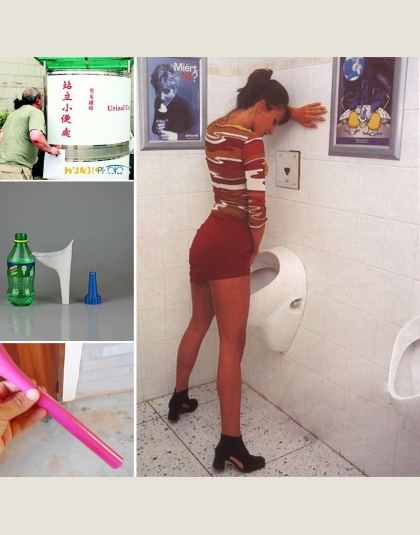 1 pcs przenośny stojak Up & Pee kobiety pisuar toaleta kreatywny kobiet miękkiego silikonu oddawania moczu urządzenie na kemping