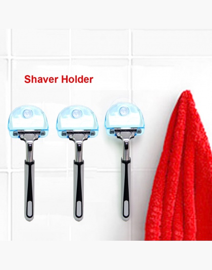 2019 Shaver uchwyt na szczoteczkę do zębów ubikacja ścianie Sucker haczyk z przyssawką maszynka do golenia łazienka 1.29