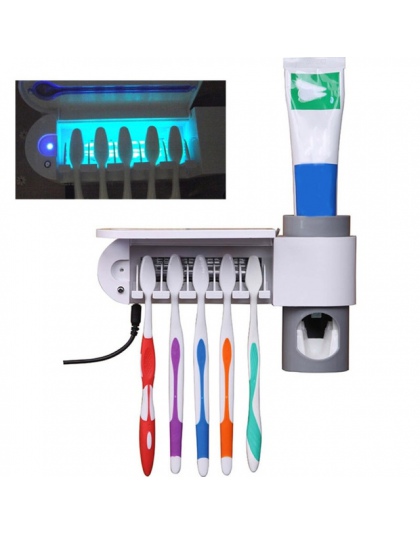 UV światło ultrafioletowe szczoteczka do zębów automatyczny dozownik pasty do zębów sterylizator szczoteczka do zębów do czyszcz