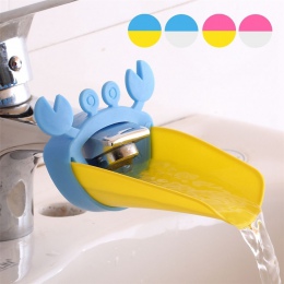 Przedłużacz do kranu zlew bezpiecznej zabawy do mycia rąk rozwiązanie dla małych dzieci małych dzieci dla dzieci zwierzęta kraba