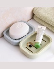 Popularne 4 kolory podwójne kraty mydelniczka Box Case Holder pojemnik Home łazienka prysznic Travel Camping