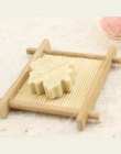 Gorąca sprzedaż drewniane naturalne mydło bambusowe danie tacka pojemnik na mydło pojemnik na talerze pojemnik do kąpieli pryszn