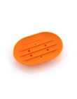 Mody silikonowy elastyczny mydelniczka płyta łazienka mydelniczka podróży uchwyt danie nowy cukierki kolor Hot SaleBathroom myde