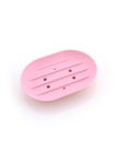 Mody silikonowy elastyczny mydelniczka płyta łazienka mydelniczka podróży uchwyt danie nowy cukierki kolor Hot SaleBathroom myde