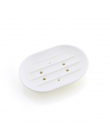 1 pc moda silikonowy elastyczny mydelniczka płyta łazienka mydelniczka podróży uchwyt danie nowy cukierki kolor mydelniczka łazi