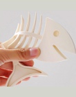 1 sztuk kreatywny ryby kształt kości silikonowe mydło Box łazienka spustowy mydelniczka stylowa łazienka mydelniczka domu