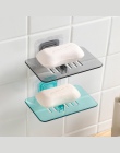 1 sztuk łazienka mydło tacka prysznic mydło pudełko przechowywania taca Holder Case łazienka Box półka ścienna naczynia taca akc