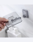 Plastikowa mydelniczka uchwyt na akcesoria łazienkowe zestaw do przechowywania pole mydło prysznic mydelniczka opróżniania kuchn