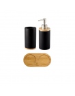 Ceramiczne bambusowe łazienka kubki do szczotkowania zębów kubek łazienka emulsji pojemnik kuchnia zastawa stołowa płynu do myci