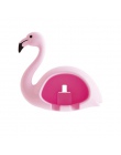 1 sztuk Cartoon przyssawka uchwyt na szczoteczkę do zębów Flamingo Sucker 2 pozycja szczoteczka do zębów haki łazienka akcesoria