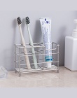 ORZ łazienka ze stali nierdzewnej uchwyt na szczoteczkę do zębów i pastę do zębów uchwyt do przechowywania organizator Rack szcz