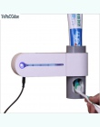 2 w 1 antybakterii światło ultrafioletowe szczoteczka do zębów automatyczny dozownik pasty do zębów sterylizator szczoteczka do 