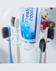 Przezroczysty uchwyt na szczoteczki do zębów pasta do zębów stojak do przechowywania dozownik pasty do zębów szczoteczka do zębó