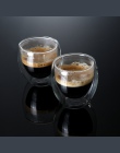 Zestaw 2 podwójne ścianki insluated zestaw filiżanek do kawy do picia herbaty filiżanka kawy, Latte, filiżanki do espresso lub w