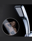 Akcesoria łazienkowe ręczny oszczędzania wody 300 otwór przenośny wzmacniacz oszczędzająca wodę słuchawka do prysznica pod ciśni