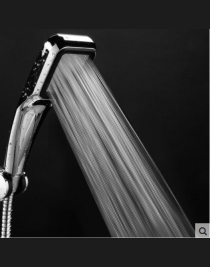 300 otwór słuchawka prysznicowa oszczędzająca wodę z regulacją ciśnienia ABS z chromowaną prysznic do łazienki podgrzewacz wody 