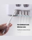 BAISPO łazienka automatyczny dozownik pasty do zębów pasta do zębów pasta do zębów ścienne wklej do montażu na ścianie uchwyt na